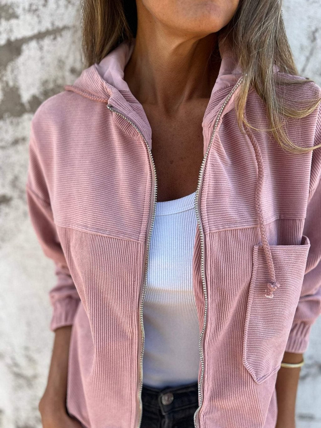 Dames Cordjack | Lichte Tussenjas