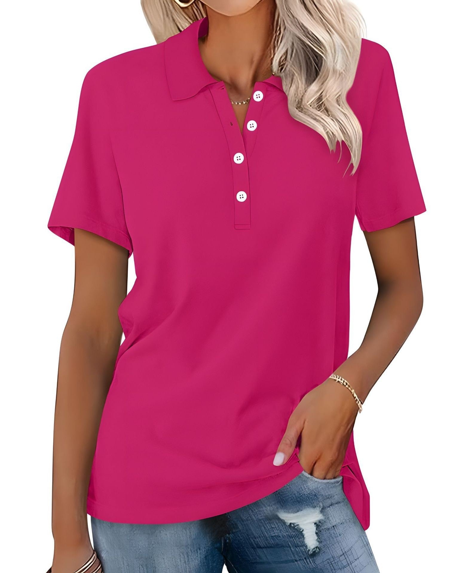 Dames Premiumkwaliteit Poloshirt – Tijdloos en Ademend Polo Shirt
