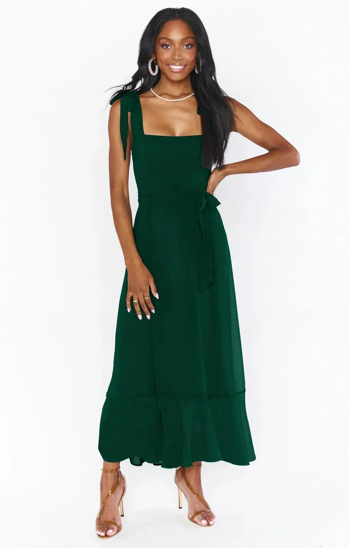 Dames Elegante split zomerjurk | Maxi