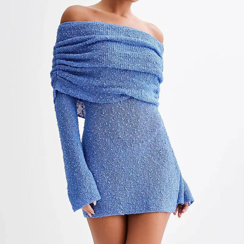 Dames Off-shoulder Partykleid | Mini