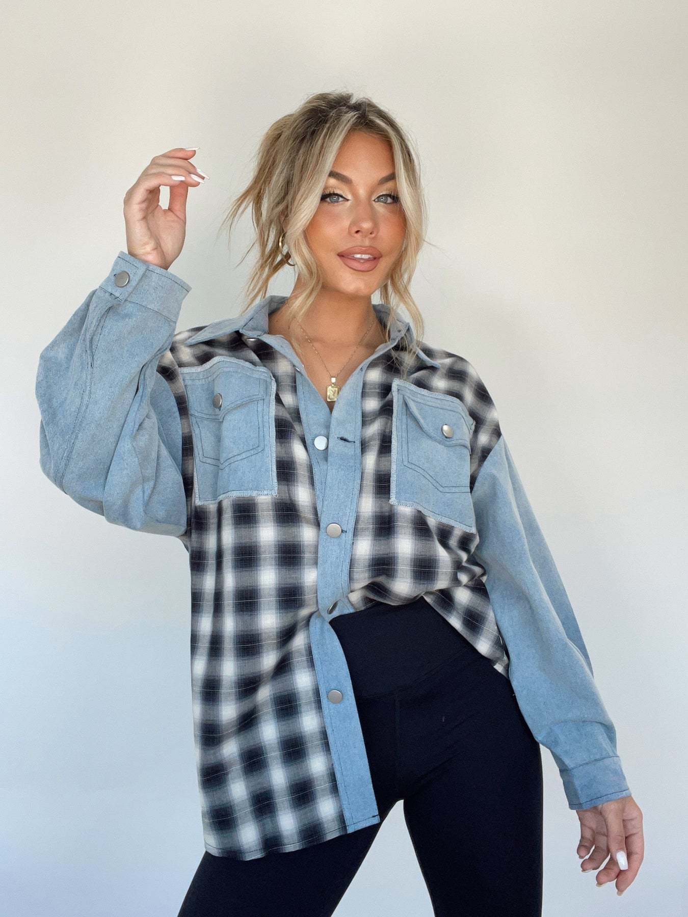 Dames Zomer Hemd | Langarm, Flanel
