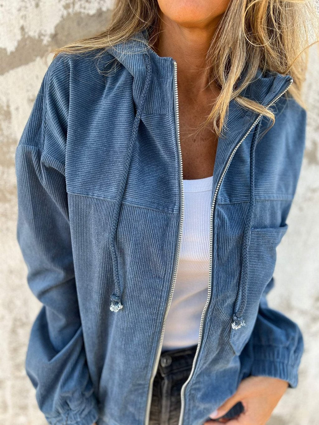 Dames Cordjack | Lichte Tussenjas