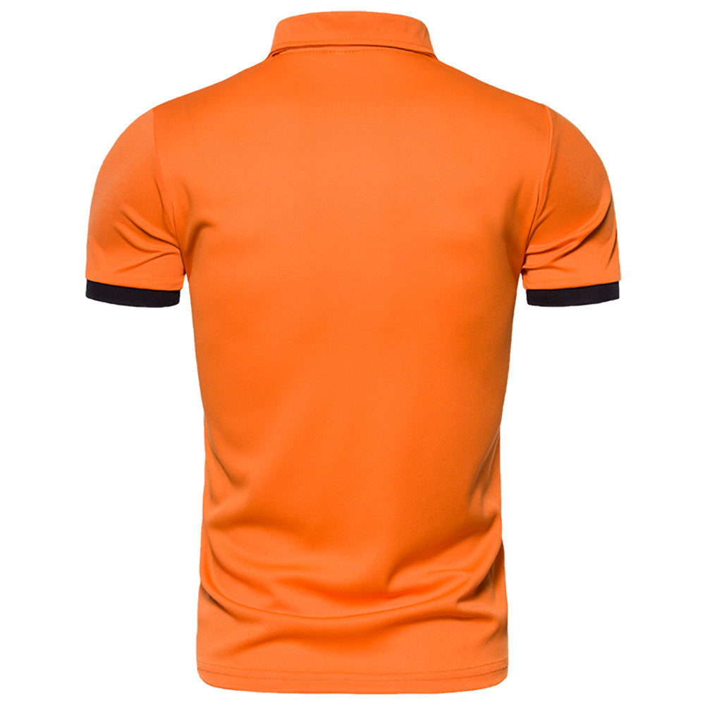 Heren Sportieve Polo | Korte Mouw