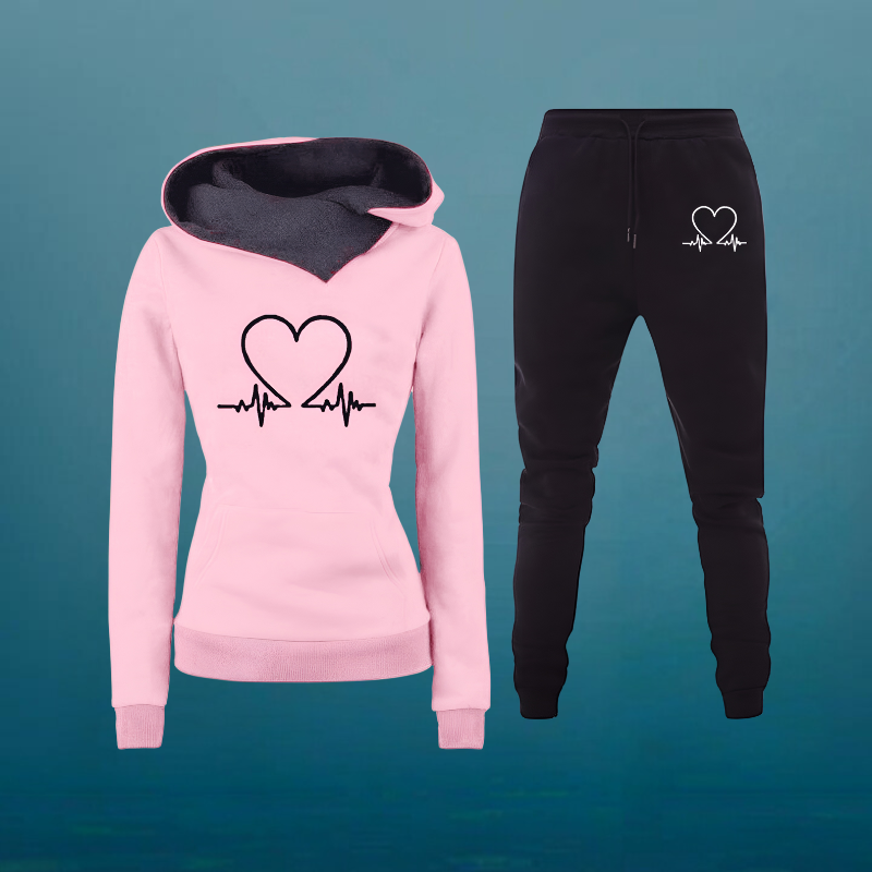 Dames Loungewear Set | Hoodie, Joggingbroek
