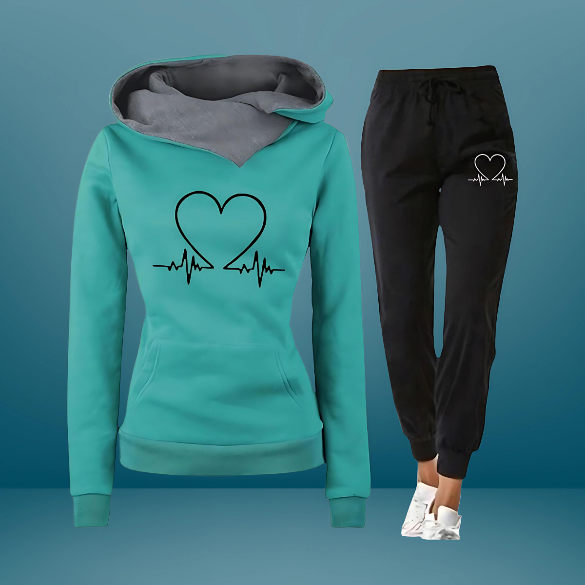 Dames Loungewear Set | Hoodie, Joggingbroek