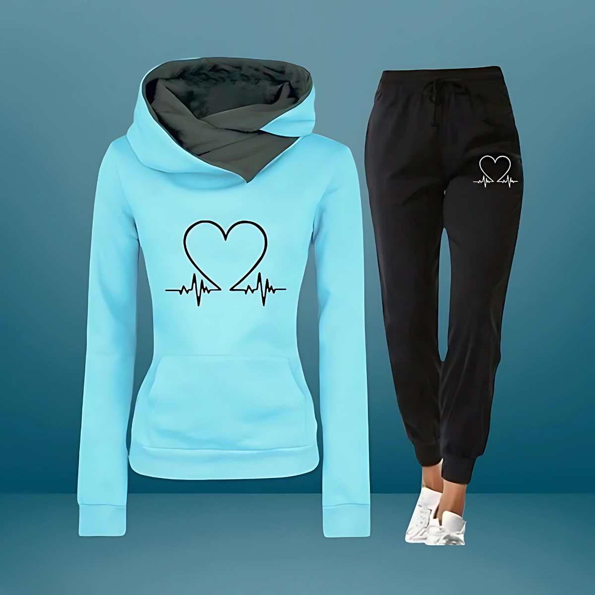 Dames Loungewear Set | Hoodie, Joggingbroek