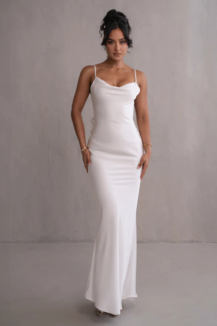 Dames Gala Jurk Satijnen | Maxi