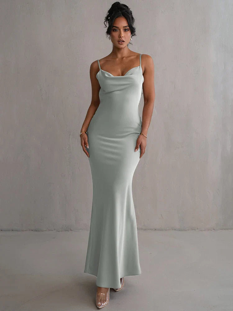 Dames Gala Jurk Satijnen | Maxi
