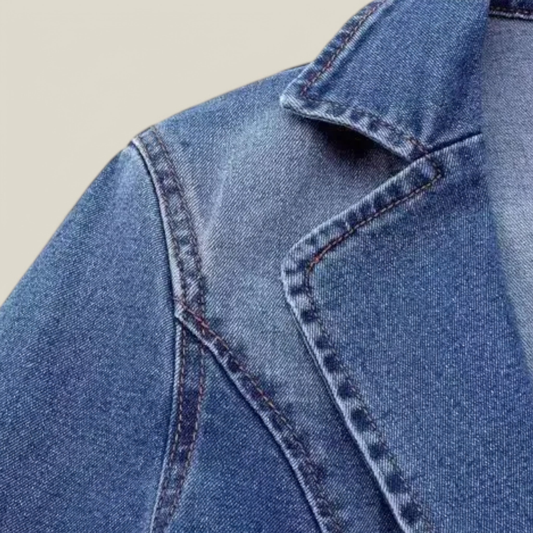 Dames Denim Jack | Lichte Lange Jas
