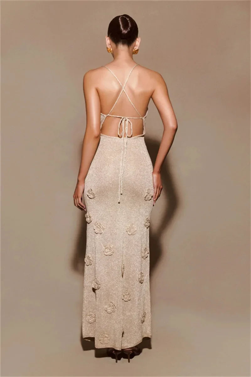 Dames Zomer Elegante Avondjurk | Maxi