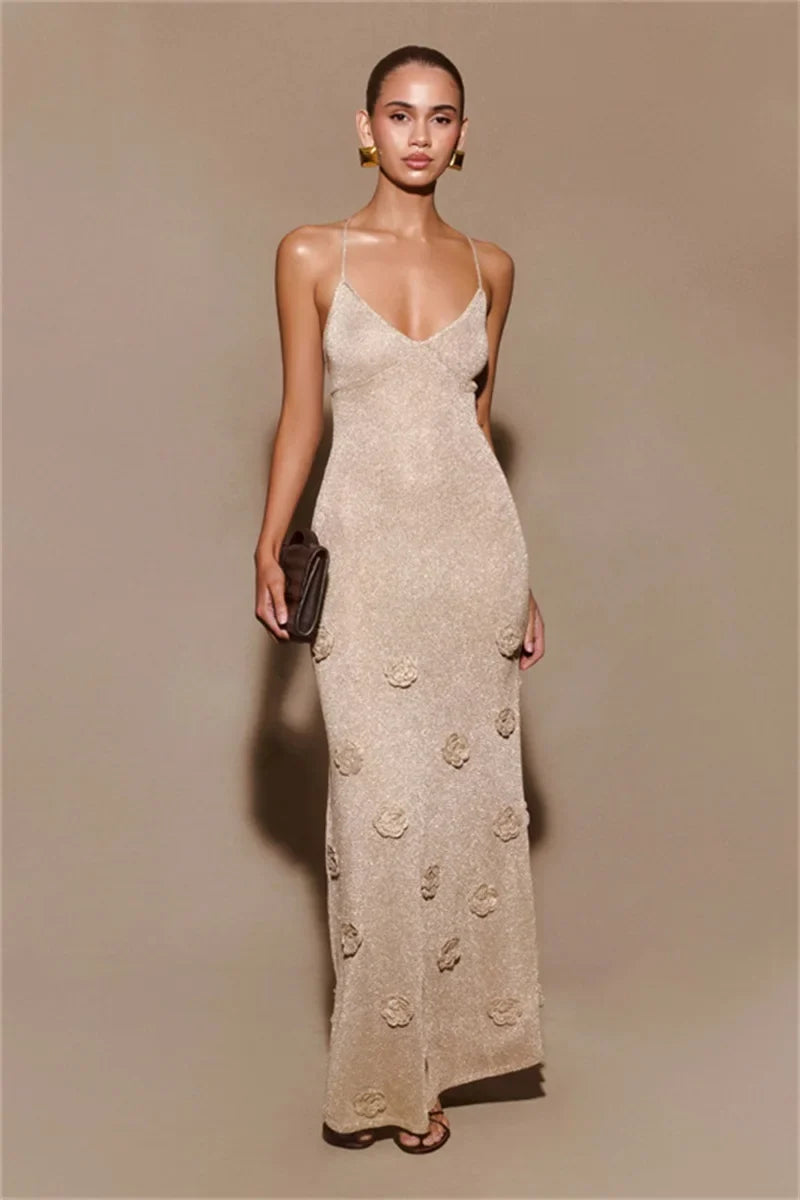 Dames Zomer Elegante Avondjurk | Maxi