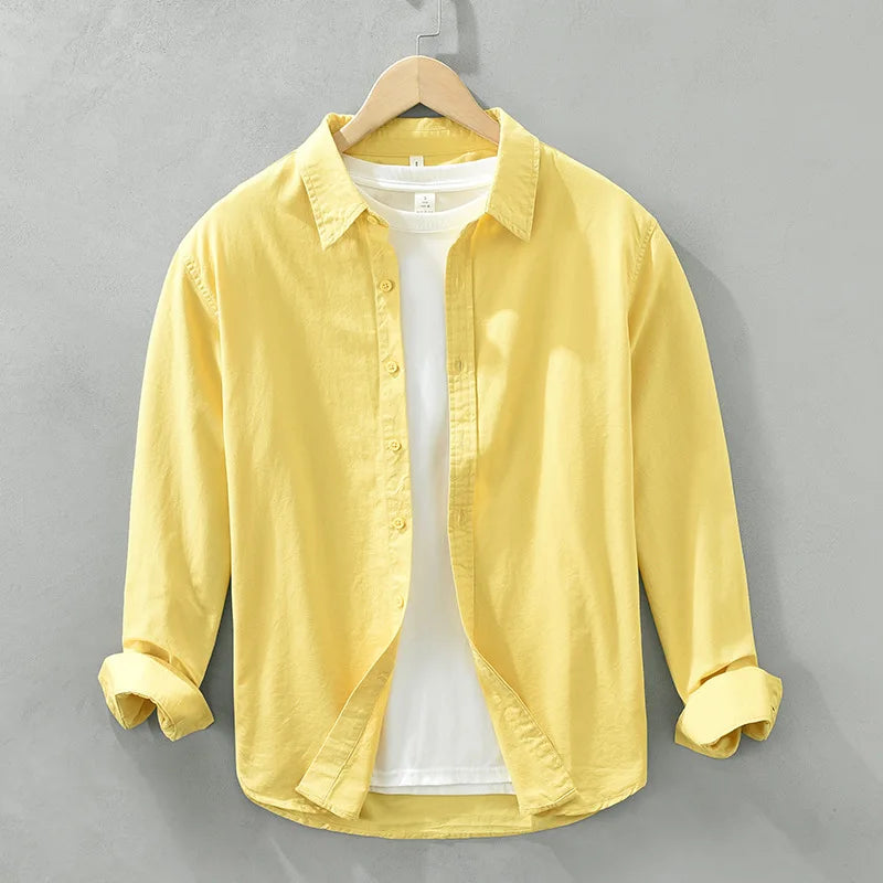 Heren Langarm Hemd | Casual Stijl