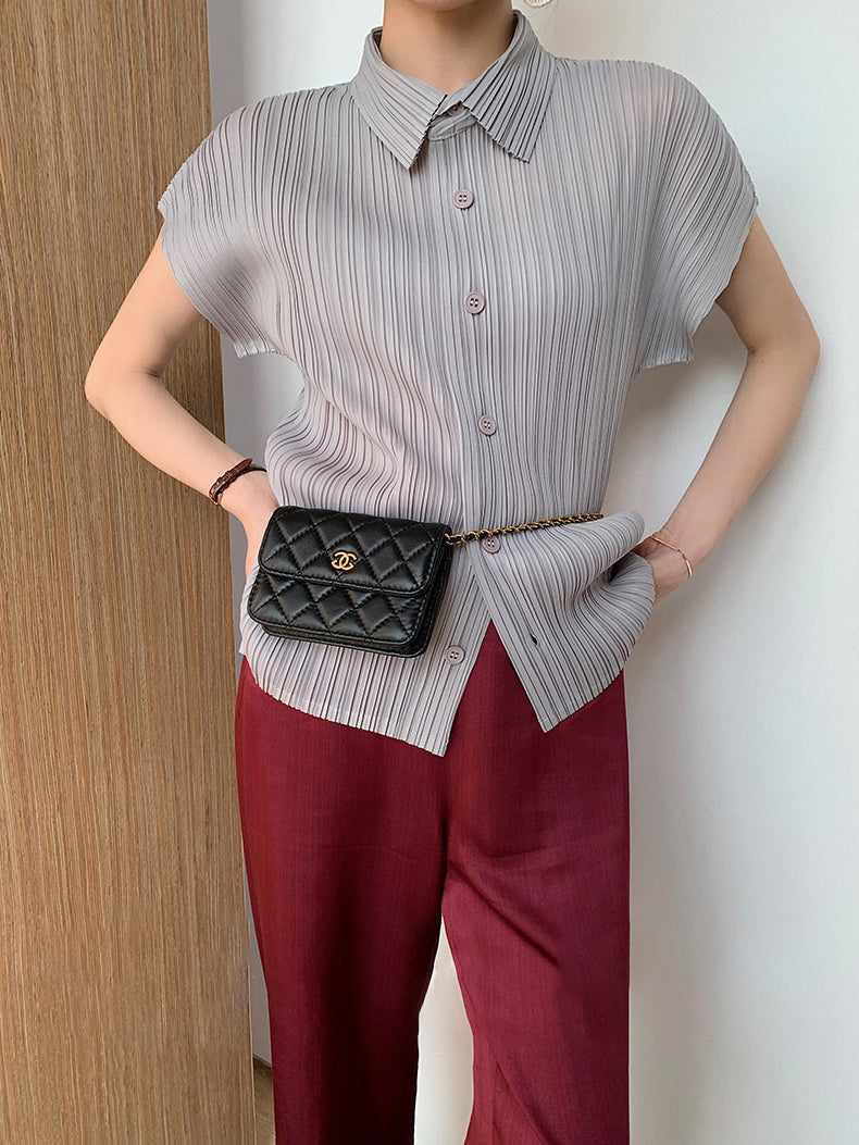 Dames Elegante Zomer Hemd | Kurzarm, Lichtgewicht