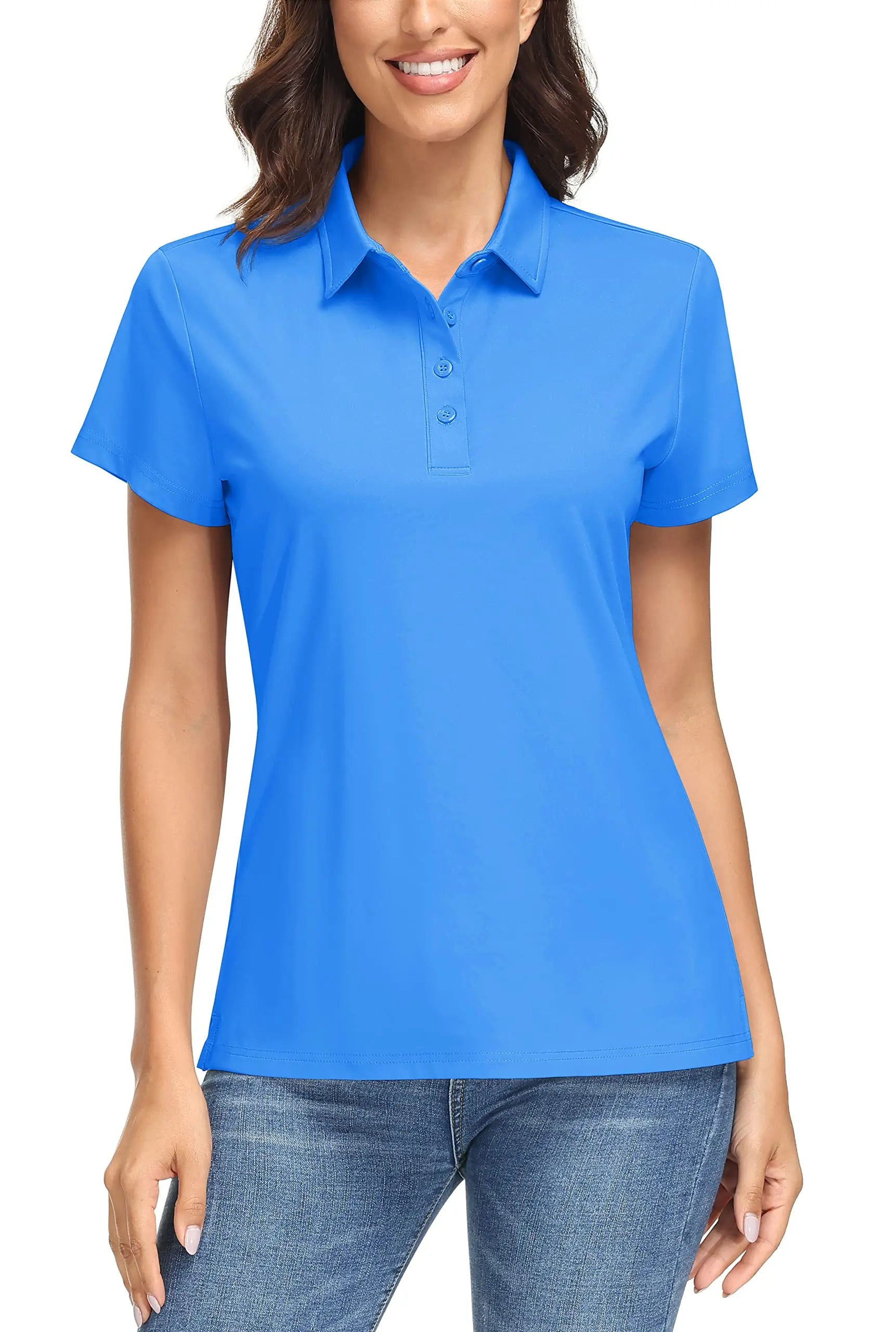 Dames Casual Zomer Poloshirt | Kurzarm, Lichtgewicht