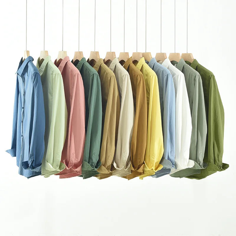 Heren Langarm Hemd | Casual Stijl