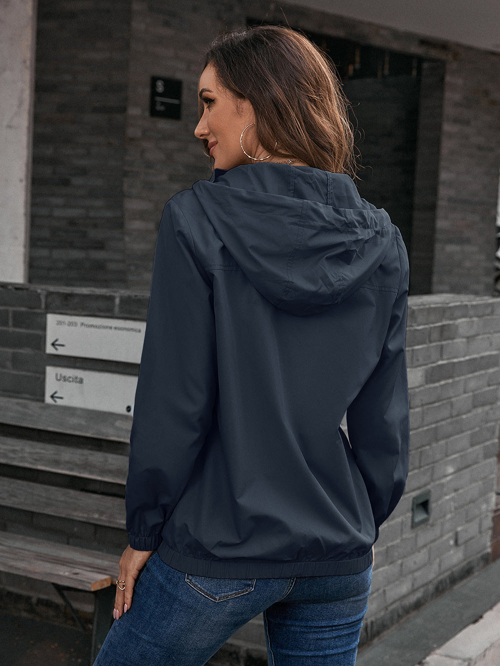 Dames Voorjaarsjas | Kort, Met Capuchon