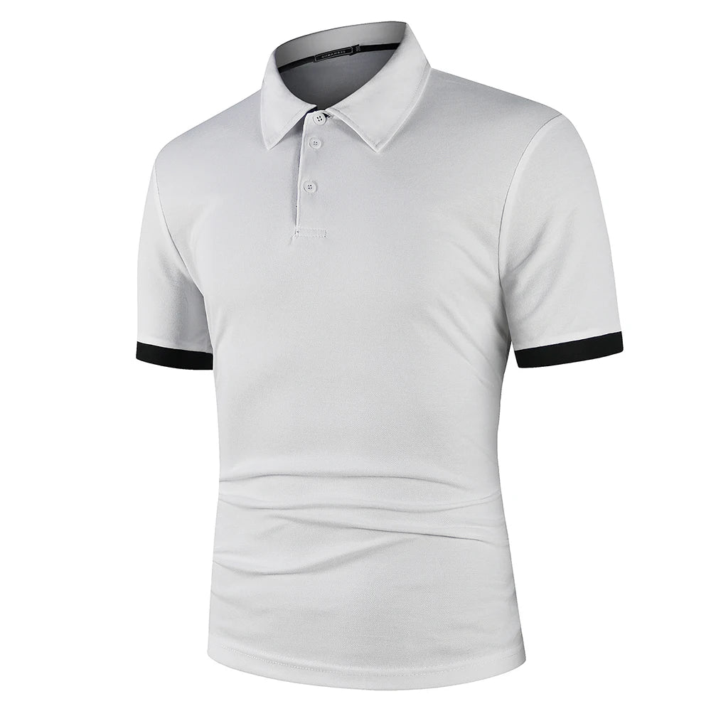 Heren Sportieve Polo | Korte Mouw