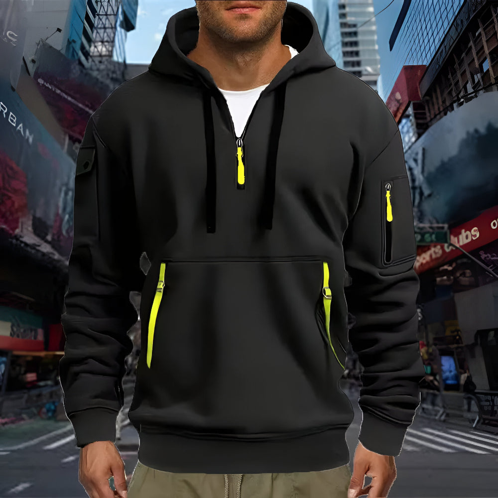 Heren Winter Hoodie Lange Mouw – Fleece Oversized Trui