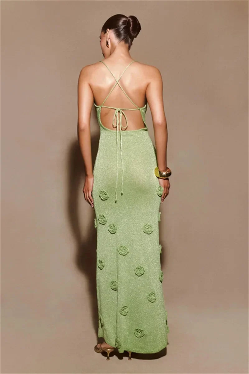 Dames Zomer Elegante Avondjurk | Maxi