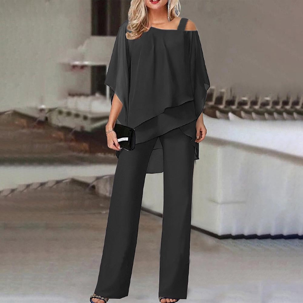 Tweedelige Set Dames | Elegante Broeklook