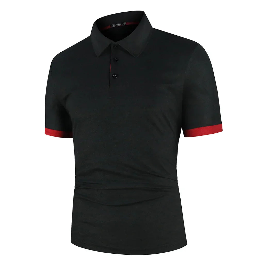 Heren Sportieve Polo | Korte Mouw