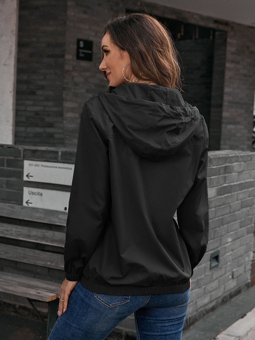 Dames Voorjaarsjas | Kort, Met Capuchon
