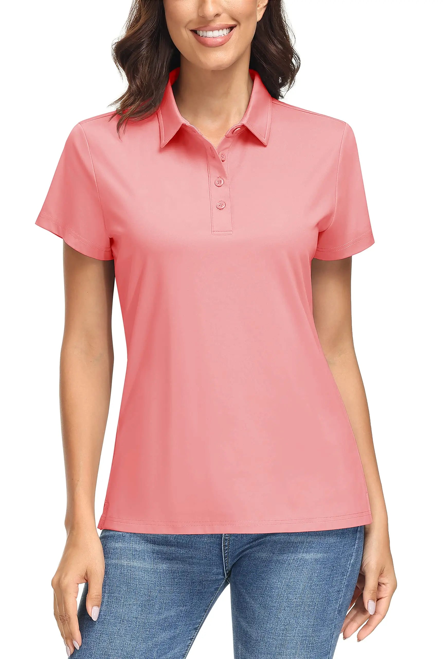 Dames Casual Zomer Poloshirt | Kurzarm, Lichtgewicht