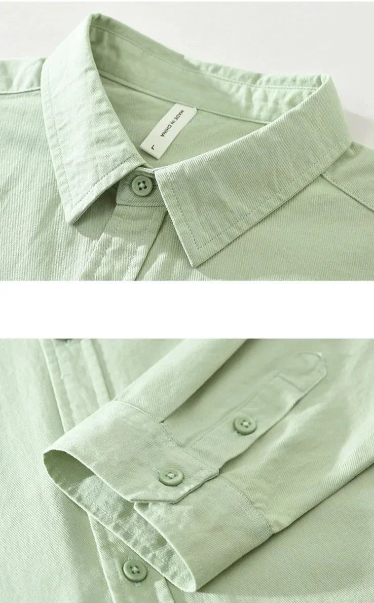 Heren Langarm Hemd | Casual Stijl