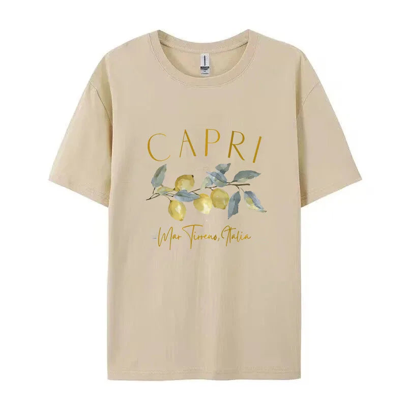 Dames Zomer T-shirt | Kurzarm, Bedrukt