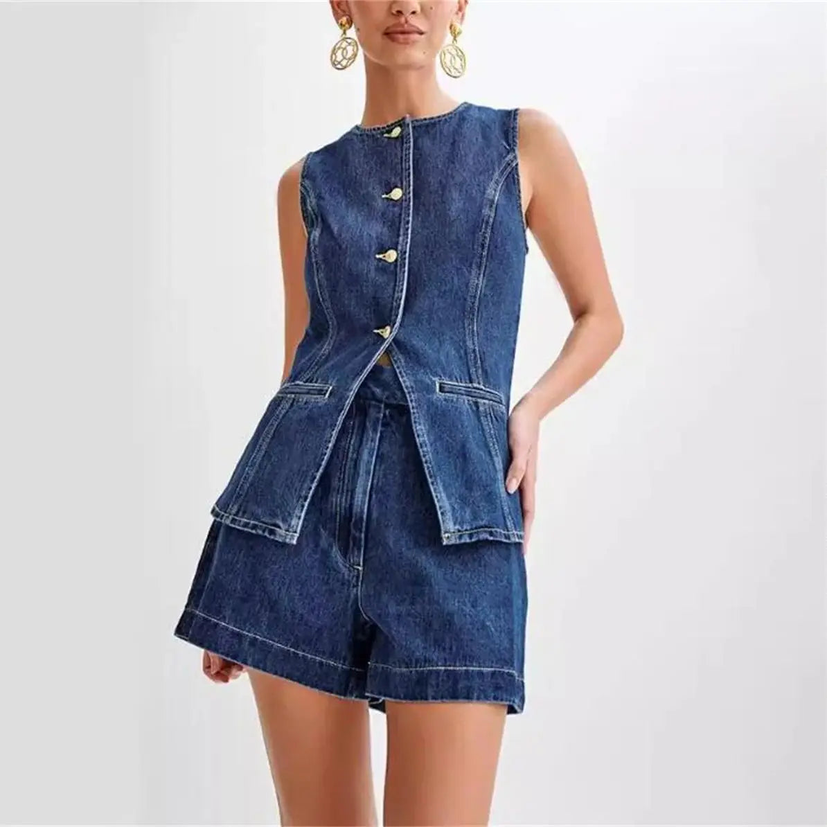 Tweedelig Set Dames | Spijker & Broek