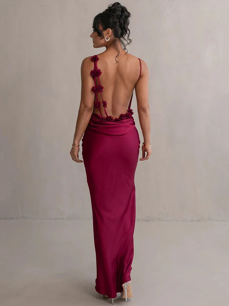 Dames Gala Jurk Satijnen | Maxi