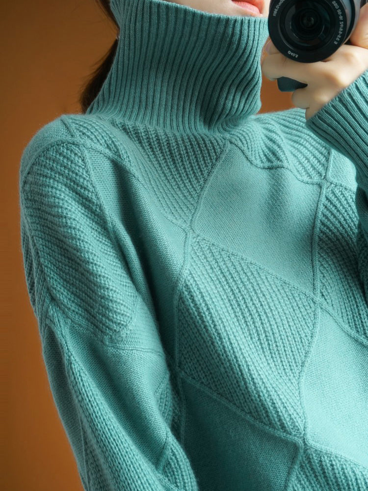 Dames Oversized Pullover | Lang, Structuur