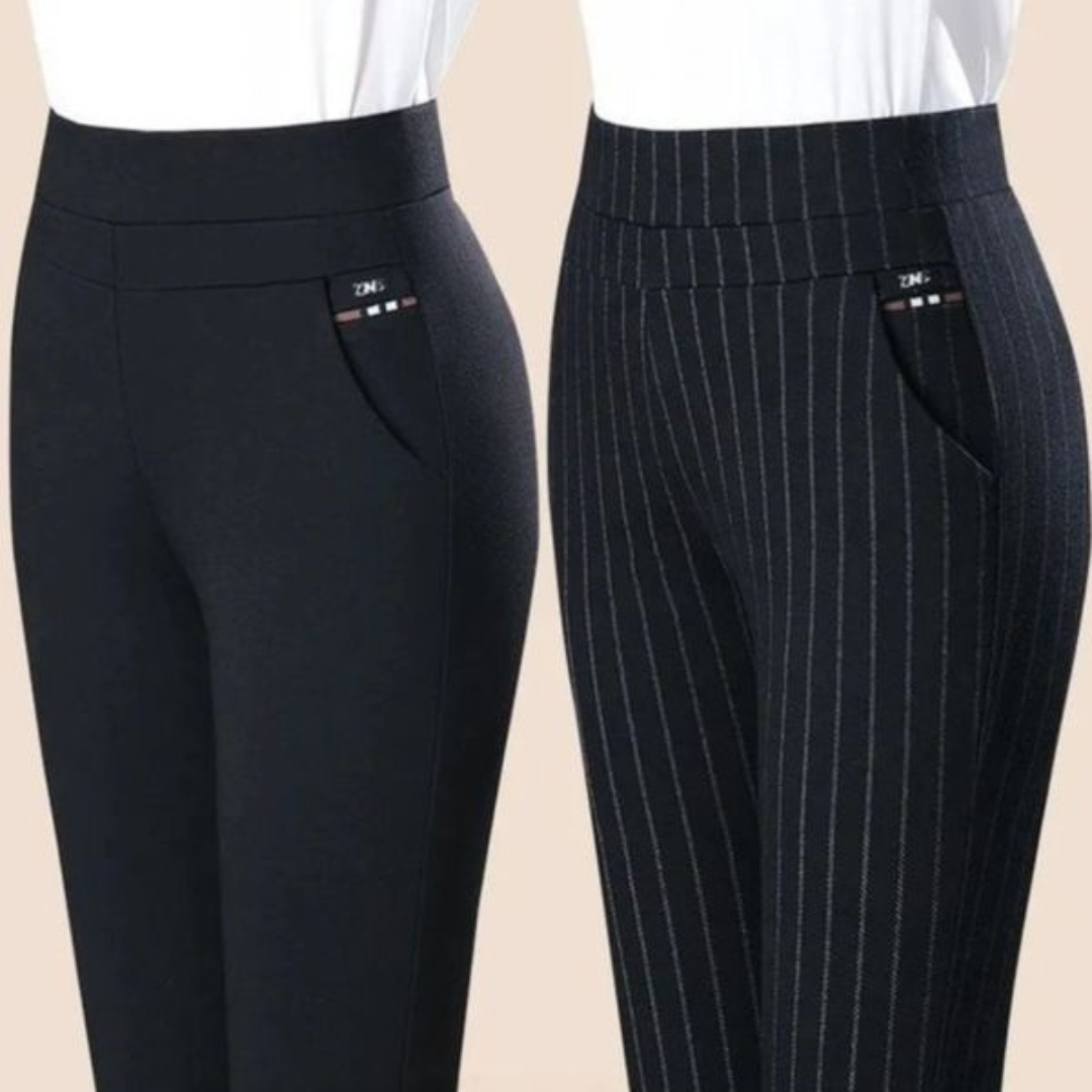 Dames Chino Broek | Zachte Stretchstof
