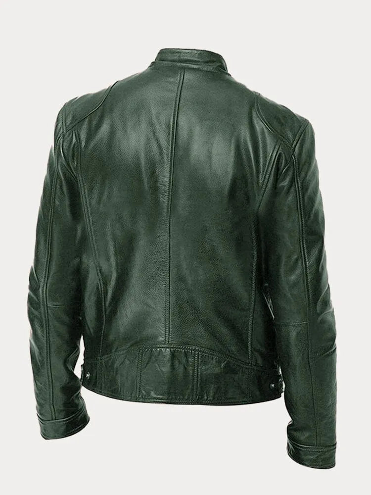 Casual leren jas voor heren | Stijlvol, Comfortabel, Duurzaam
