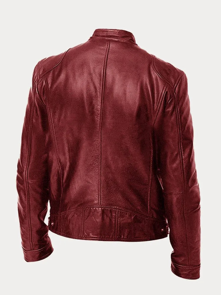 Casual leren jas voor heren | Stijlvol, Comfortabel, Duurzaam