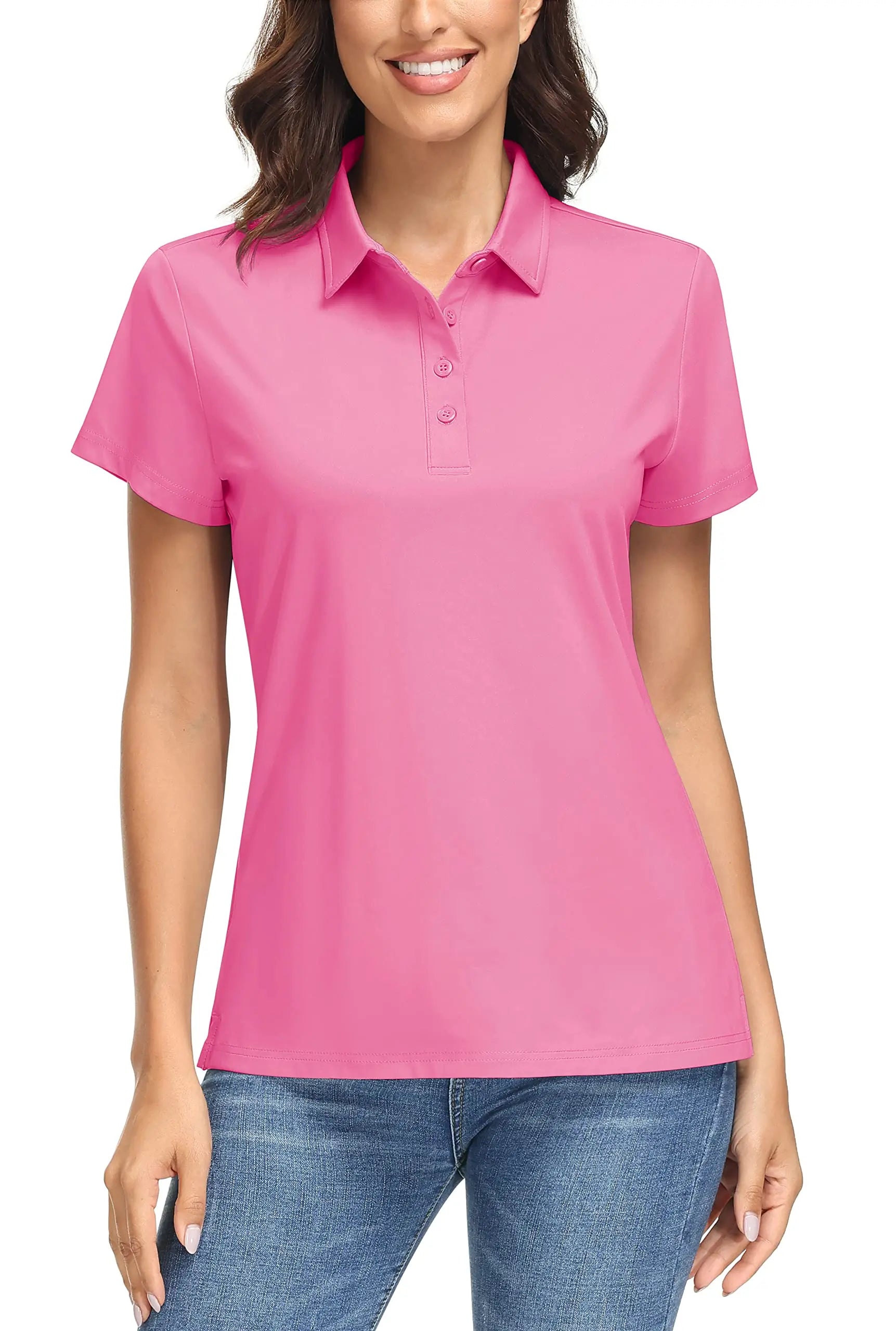 Dames Casual Zomer Poloshirt | Kurzarm, Lichtgewicht