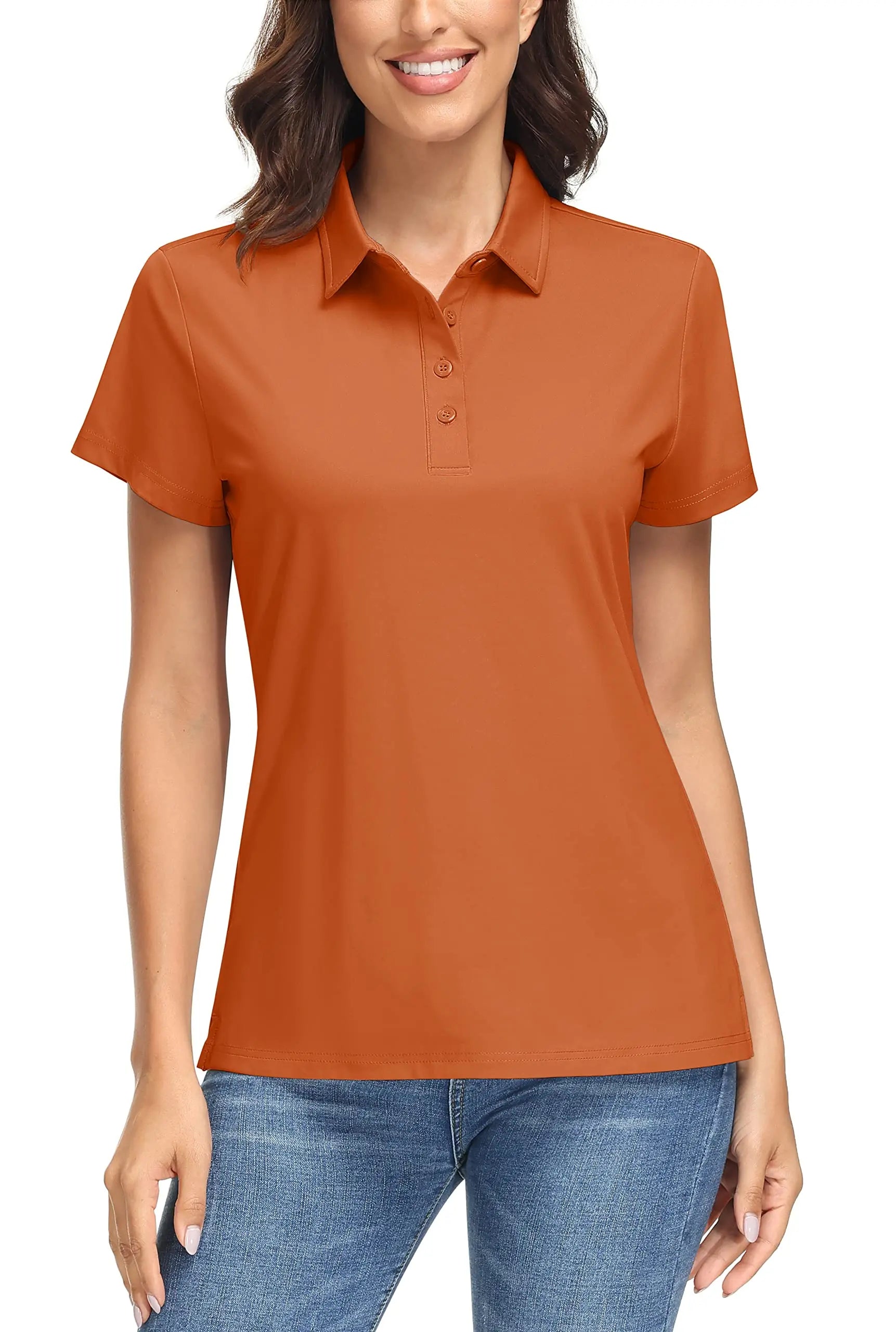 Dames Casual Zomer Poloshirt | Kurzarm, Lichtgewicht