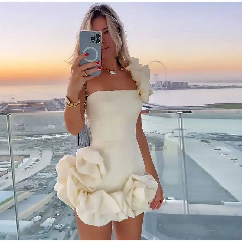 Dames Zomer Elegante Avondjurk | Mini