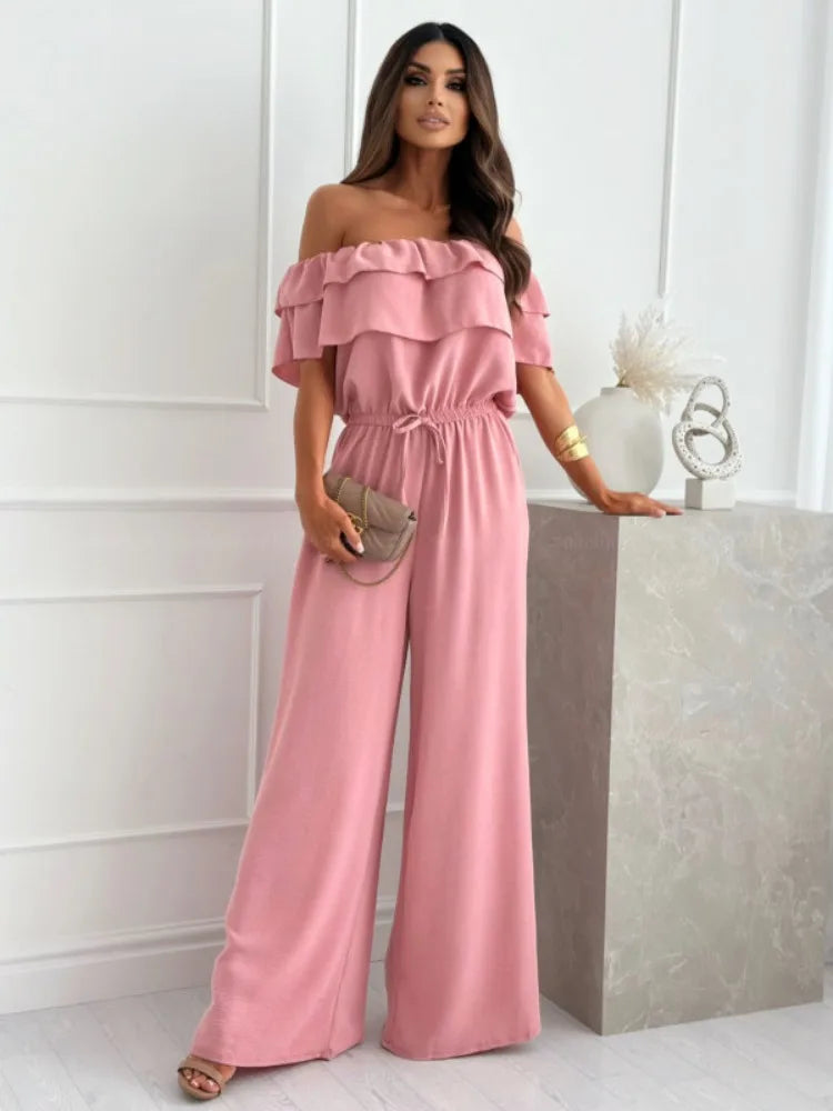 Dames elegante jumpsuit | Zomerse feestelijke flair