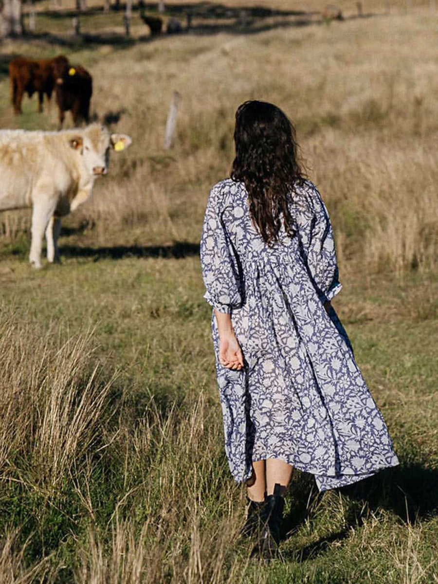 Dames Zomer Jurk | Maxi, Bloemenprint