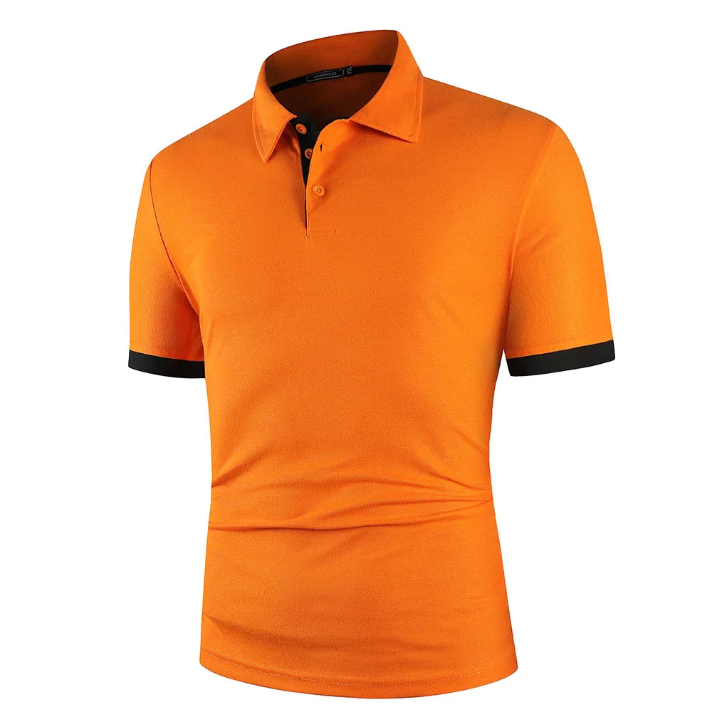 Heren Sportieve Polo | Korte Mouw