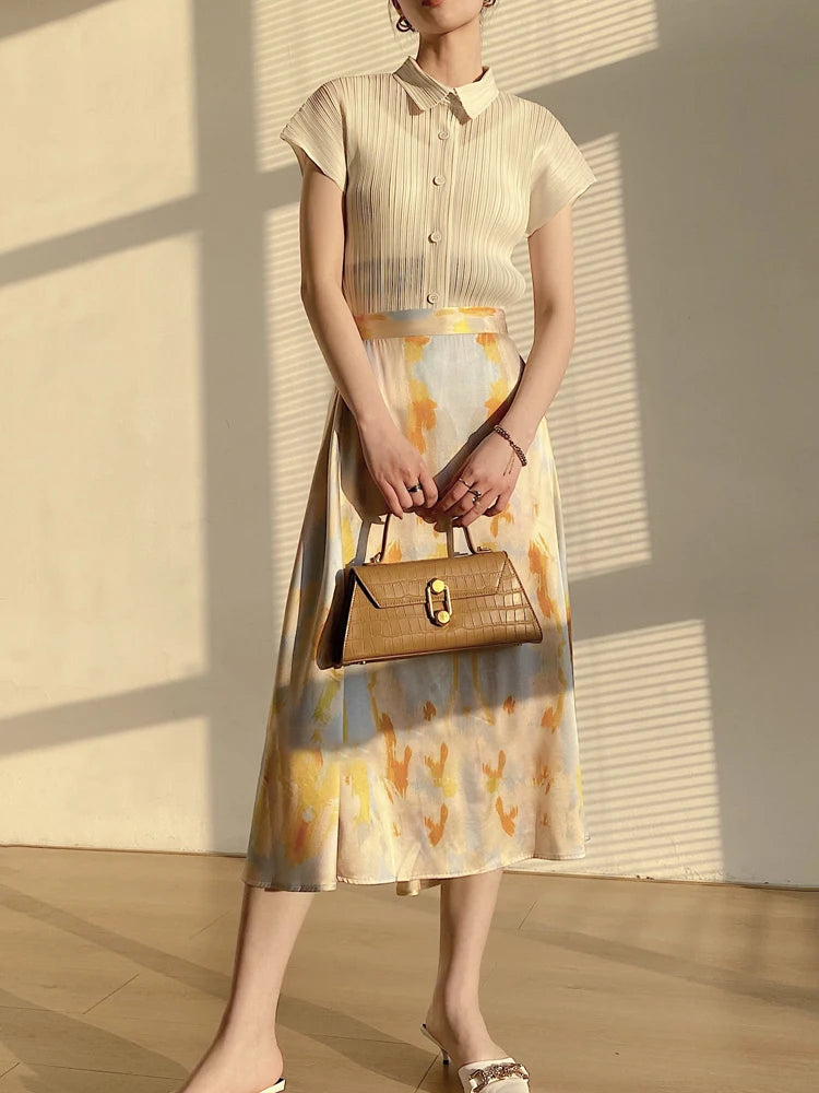 Dames Elegante Zomer Hemd | Kurzarm, Lichtgewicht