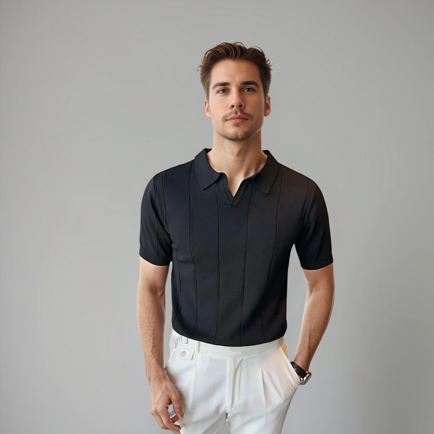 Heren Korte Polo | Sportieve Stijl