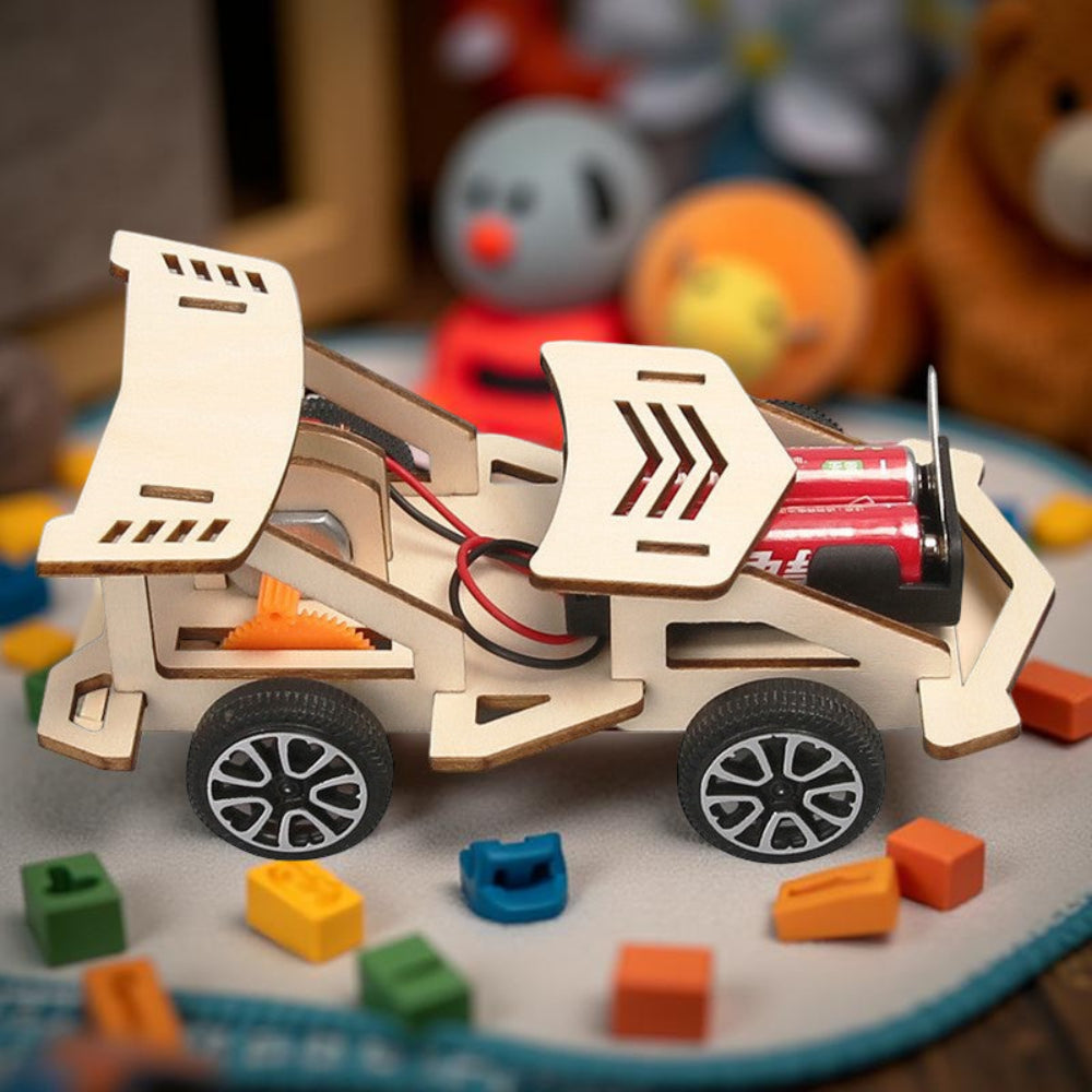 Educatief Bouwspeelgoed Hout STEM Set Kinderen Wetenschap