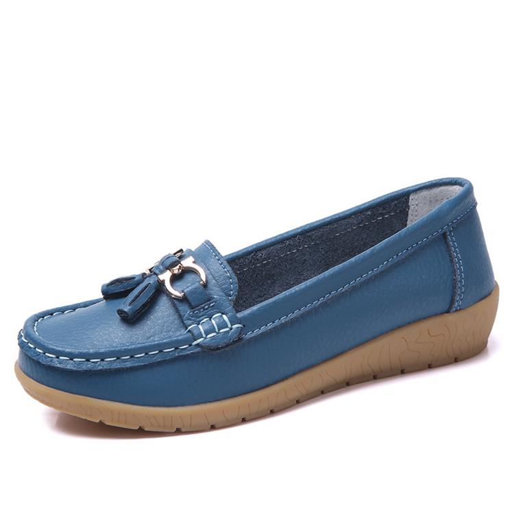 Dames Comfortabele Schoenen | Loafers met Kwastjes