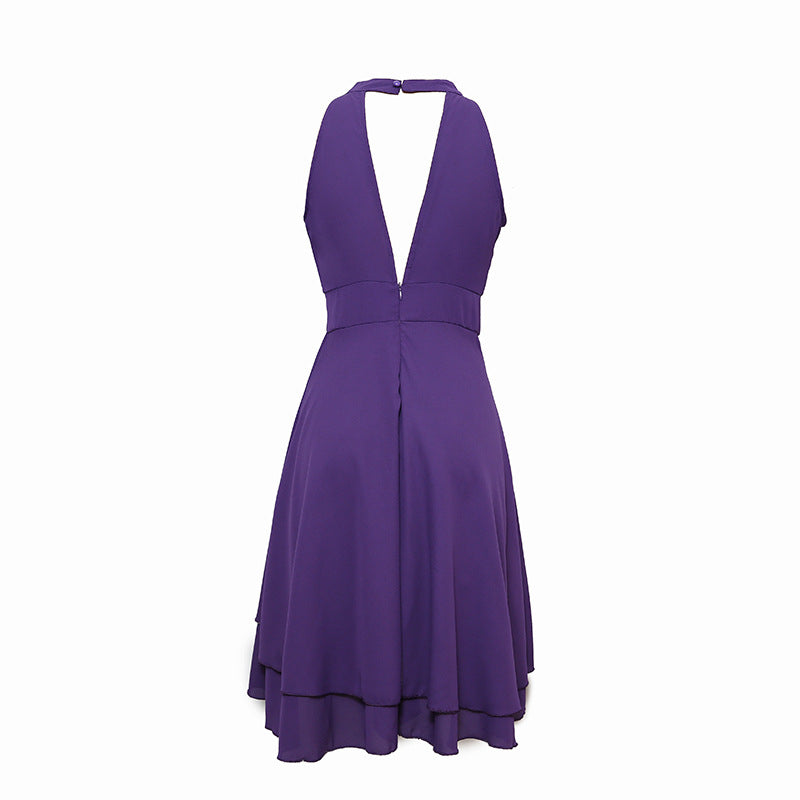 Dames Elegante A-lijn Avondjurk | Midi