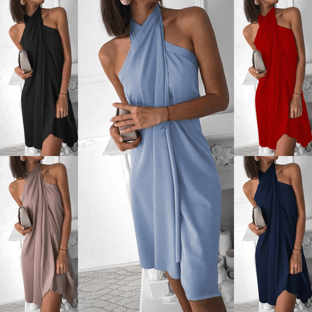 Abito Estivo Asimmetrico Leggero da Donna | Mini