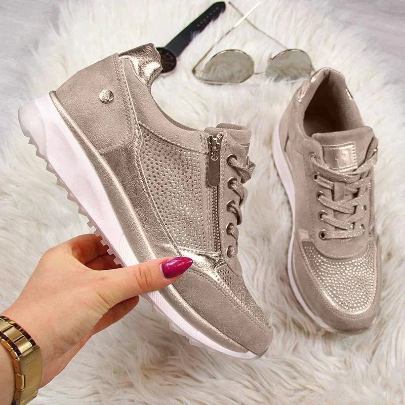 Dames Elegante Sneakers | Plateau