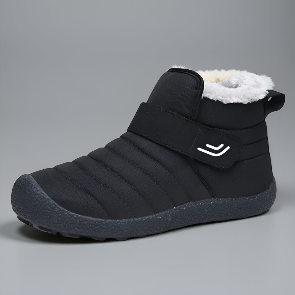 Dames Gevoerde Waterdichte Winterlaarzen – Warm Antislip