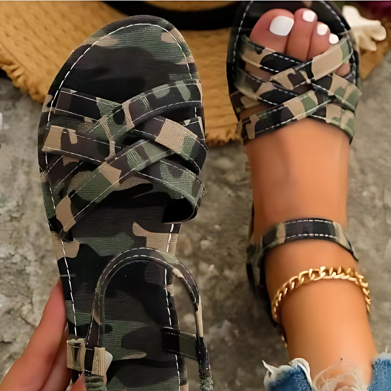 Dames Comfortabele Sandalen | Riemen
